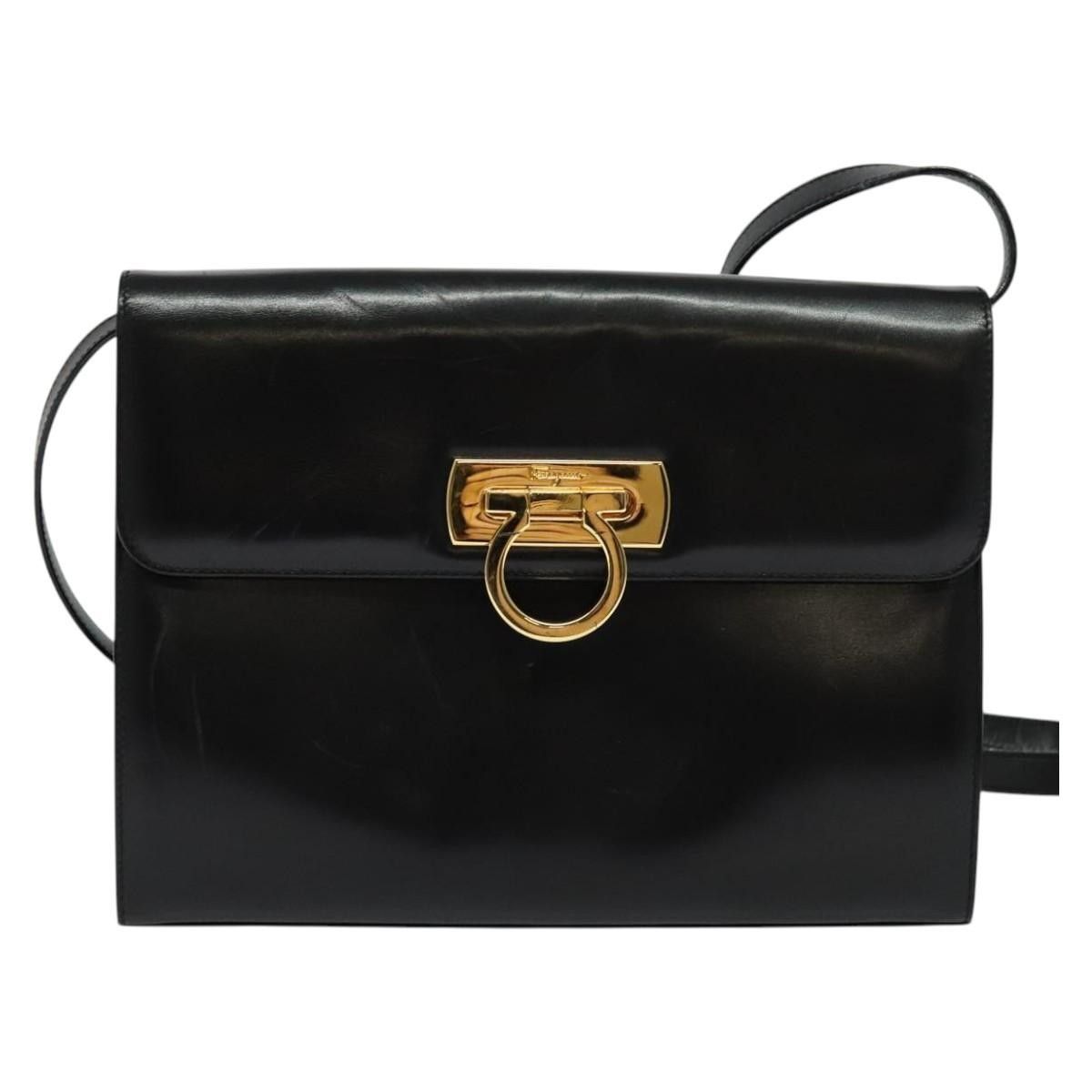 Salvatore Ferragamo Salvatore Ferragamo Gancini Leather Size ONE SIZE - 17 Thumbnail
