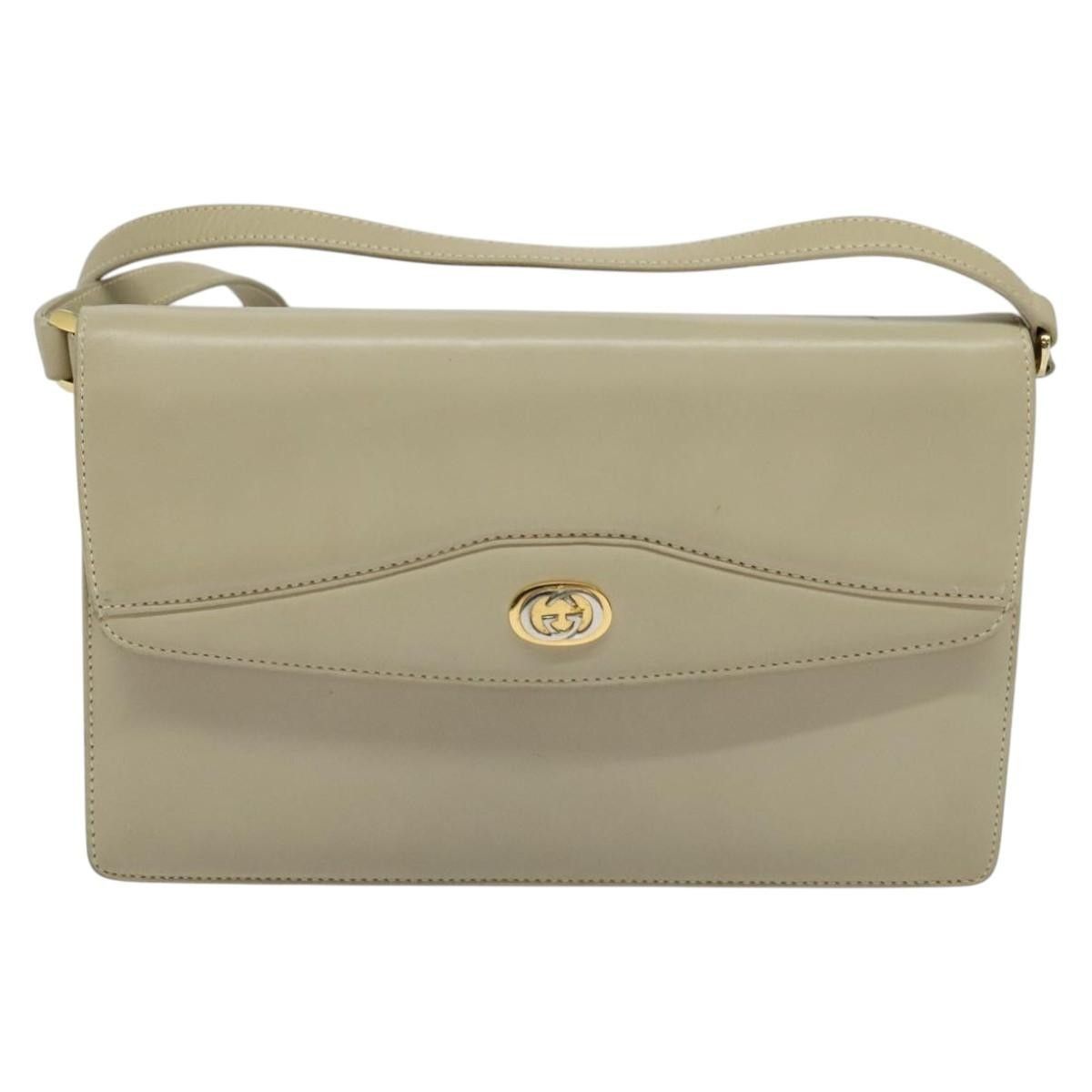 Gucci Gucci Vintage Interlocking G Flap Shoulder Bag Leather Size ONE SIZE - 18 Thumbnail