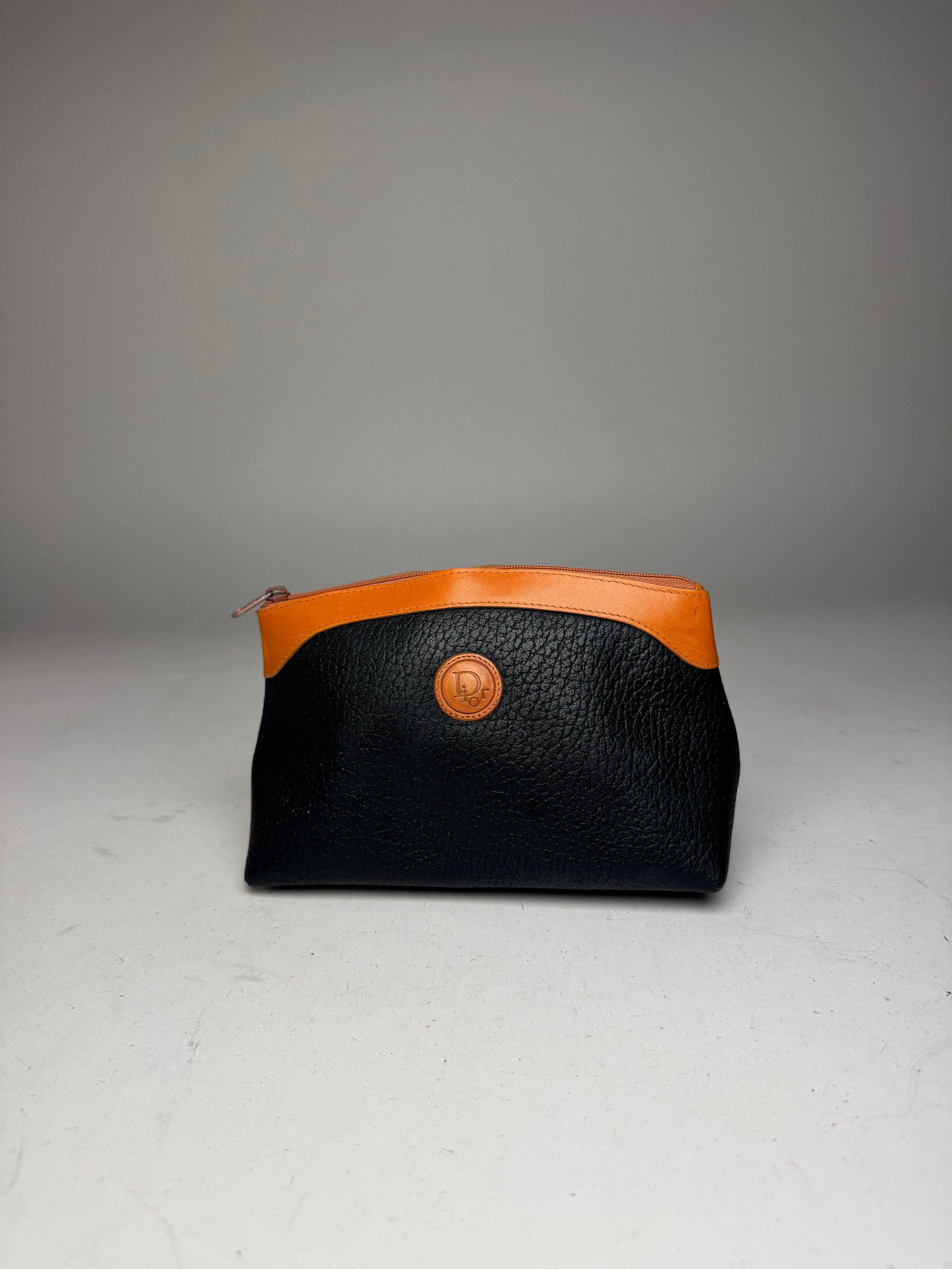 Dior Vintage Leather Clutch black brown Size ONE SIZE - 3 Thumbnail