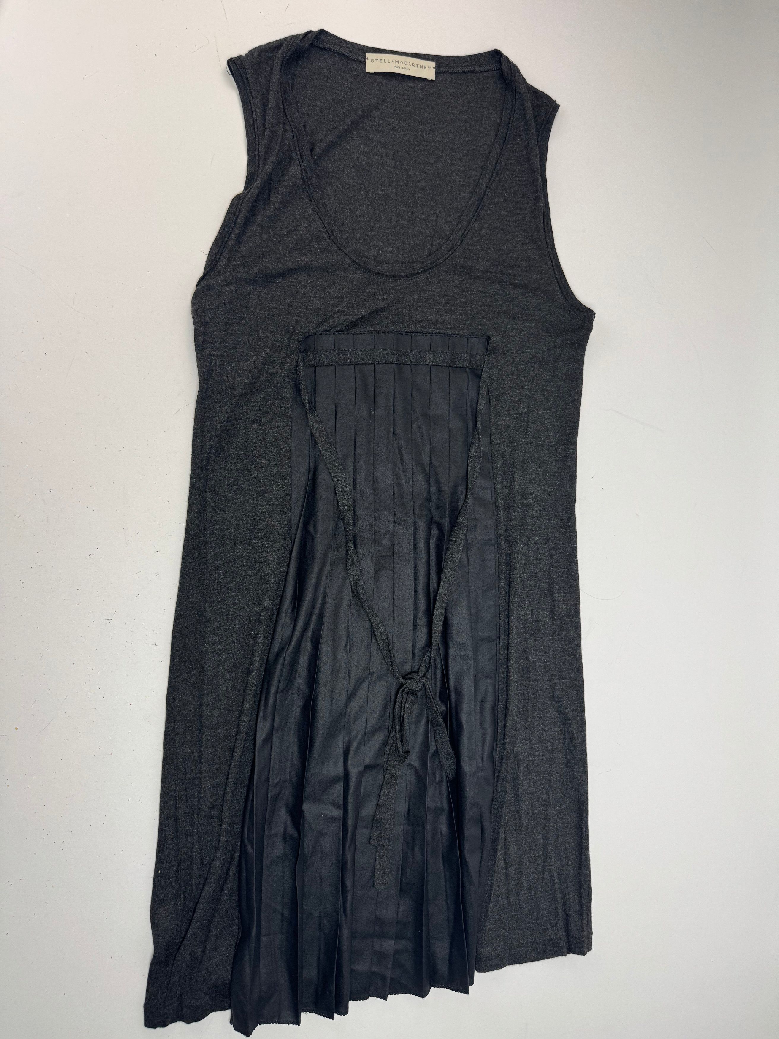 Stella McCartney Vintage Stella Mc Cartney Wool Dress Black Size L / US 10 / IT 46 - 4 Thumbnail