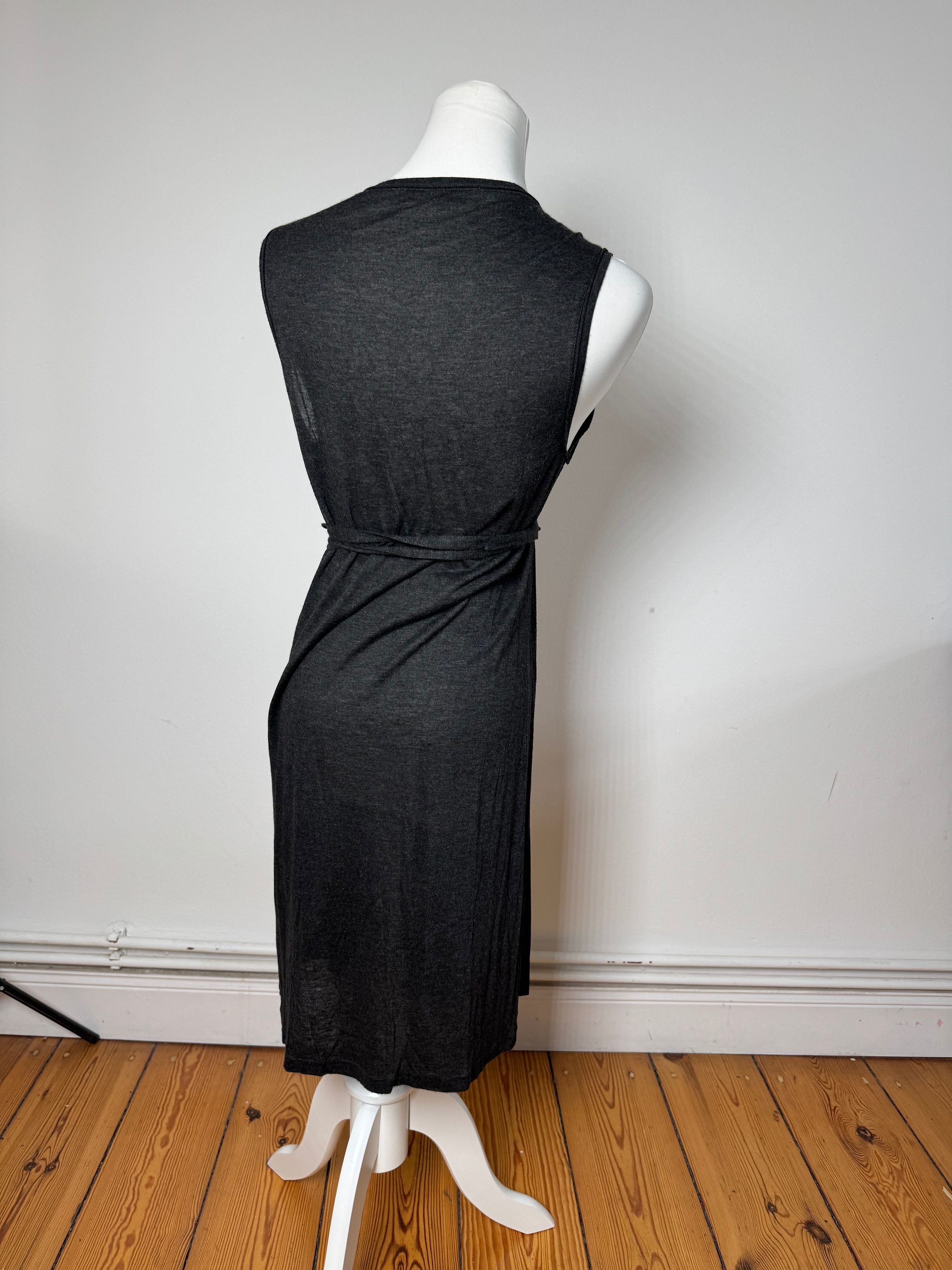 Stella McCartney Vintage Stella Mc Cartney Wool Dress Black Size L / US 10 / IT 46 - 3 Thumbnail