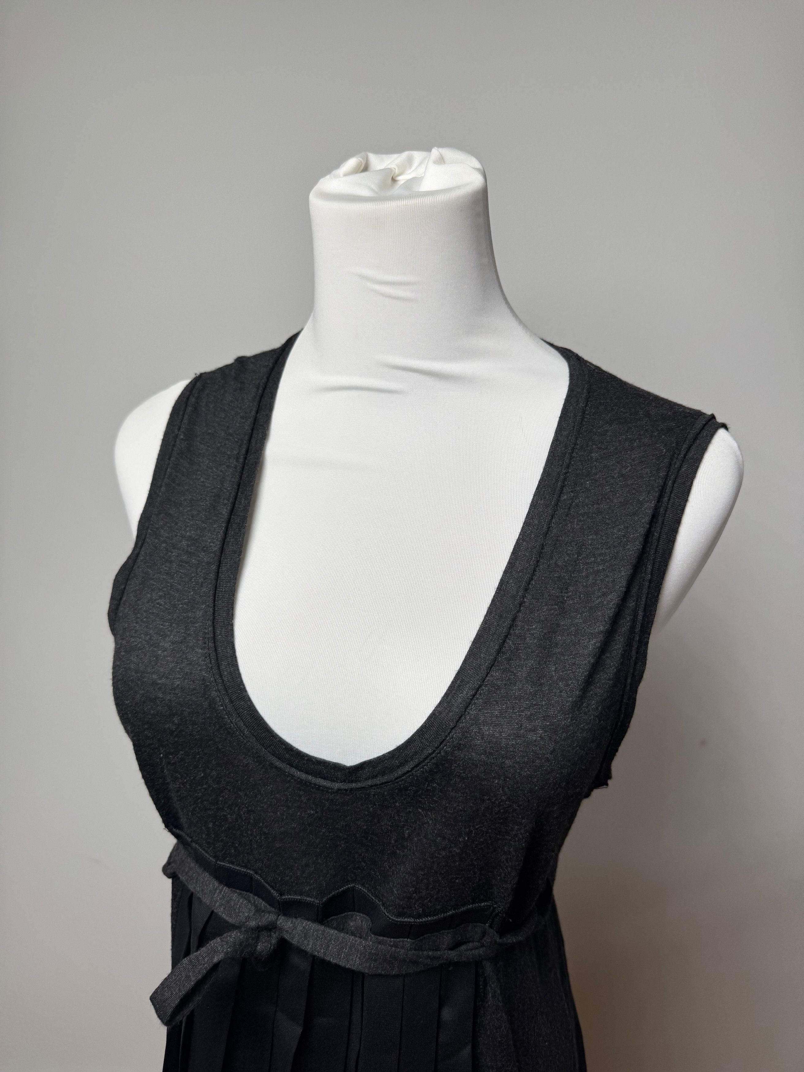 Stella McCartney Vintage Stella Mc Cartney Wool Dress Black Size L / US 10 / IT 46 - 5 Thumbnail