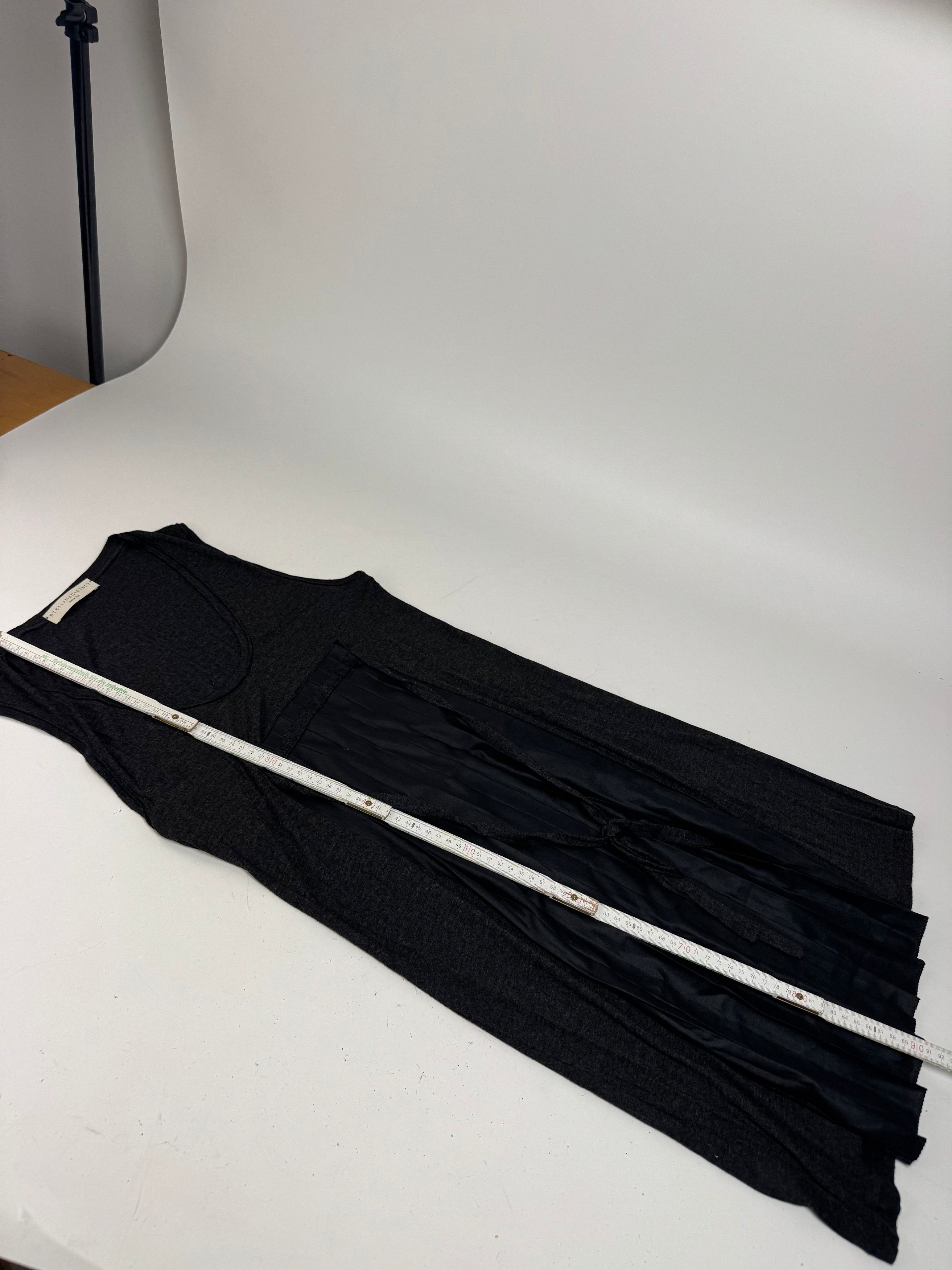 Stella McCartney Vintage Stella Mc Cartney Wool Dress Black Size L / US 10 / IT 46 - 9 Thumbnail