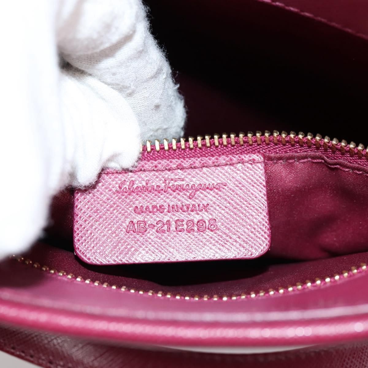 Salvatore Ferragamo Salvatore Ferragamo Vala Handbag Leather Size ONE SIZE - 6 Thumbnail