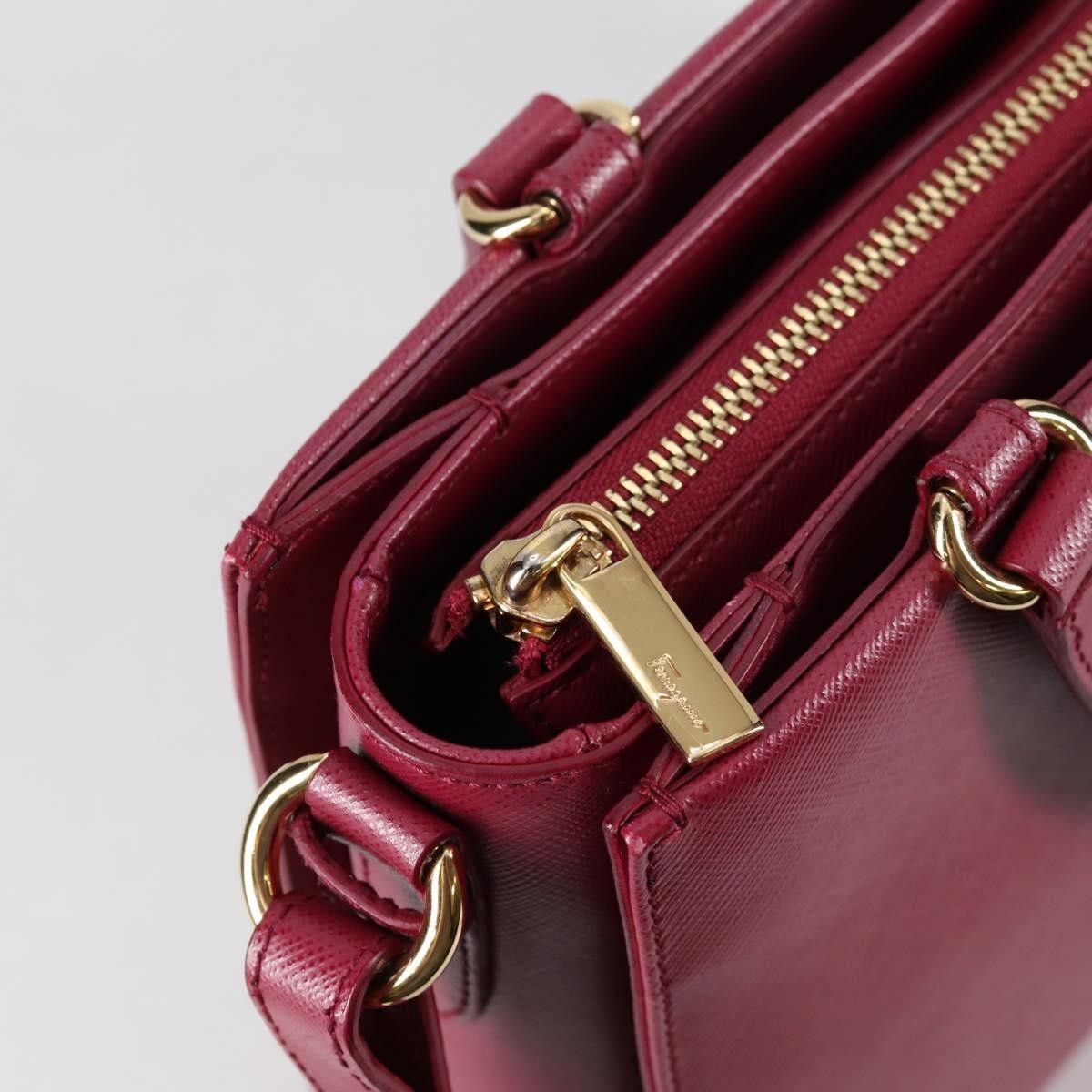 Salvatore Ferragamo Salvatore Ferragamo Vala Handbag Leather Size ONE SIZE - 16 Thumbnail