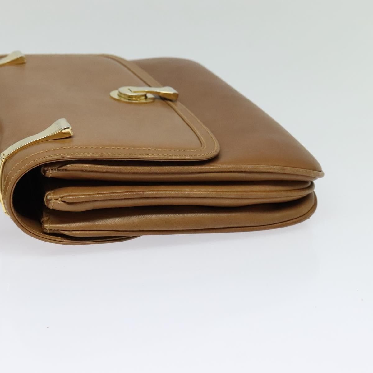 Gucci Gucci Vintage Flap Crossbody Bag Leather Size ONE SIZE - 3 Thumbnail