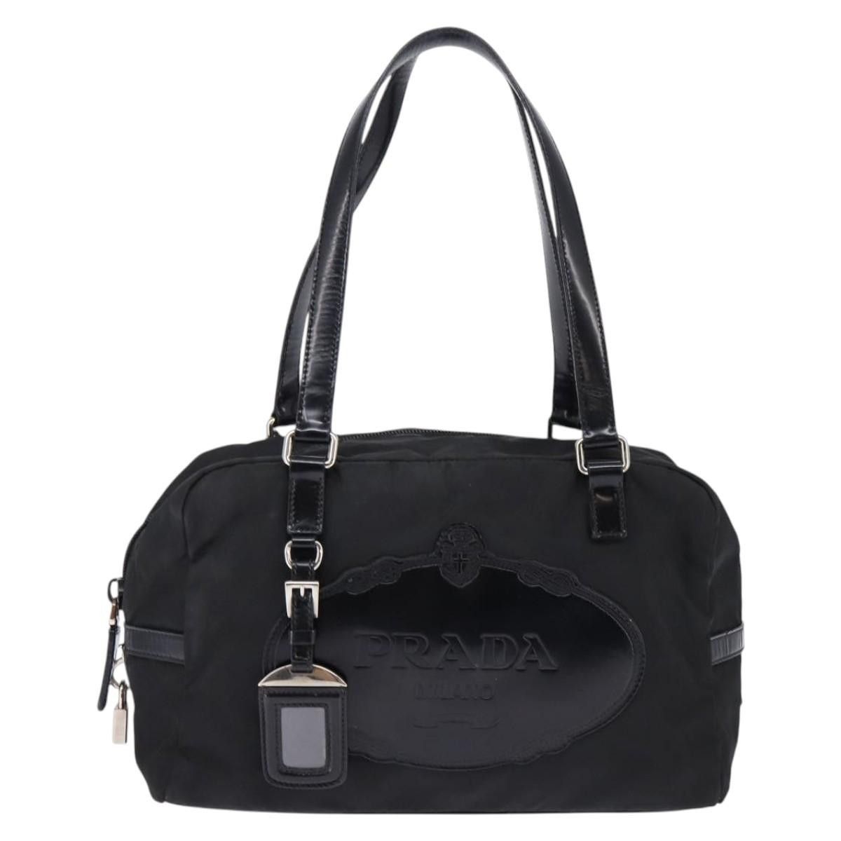 Prada Prada Bauletto Bag Tessuto Size ONE SIZE - 17 Thumbnail