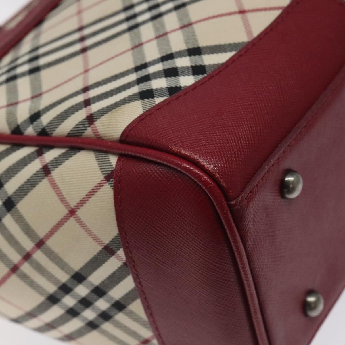 Burberry Burberry Nova Check Tote Leather Size ONE SIZE - 9 Thumbnail