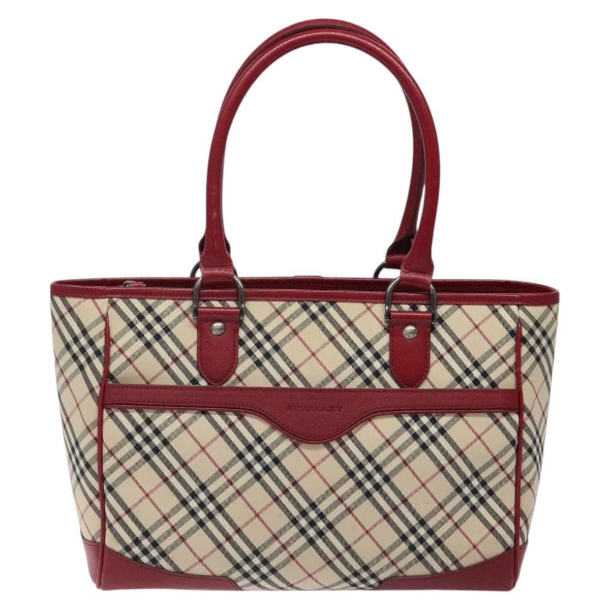 Burberry Burberry Nova Check Tote Leather Size ONE SIZE - 17 Thumbnail
