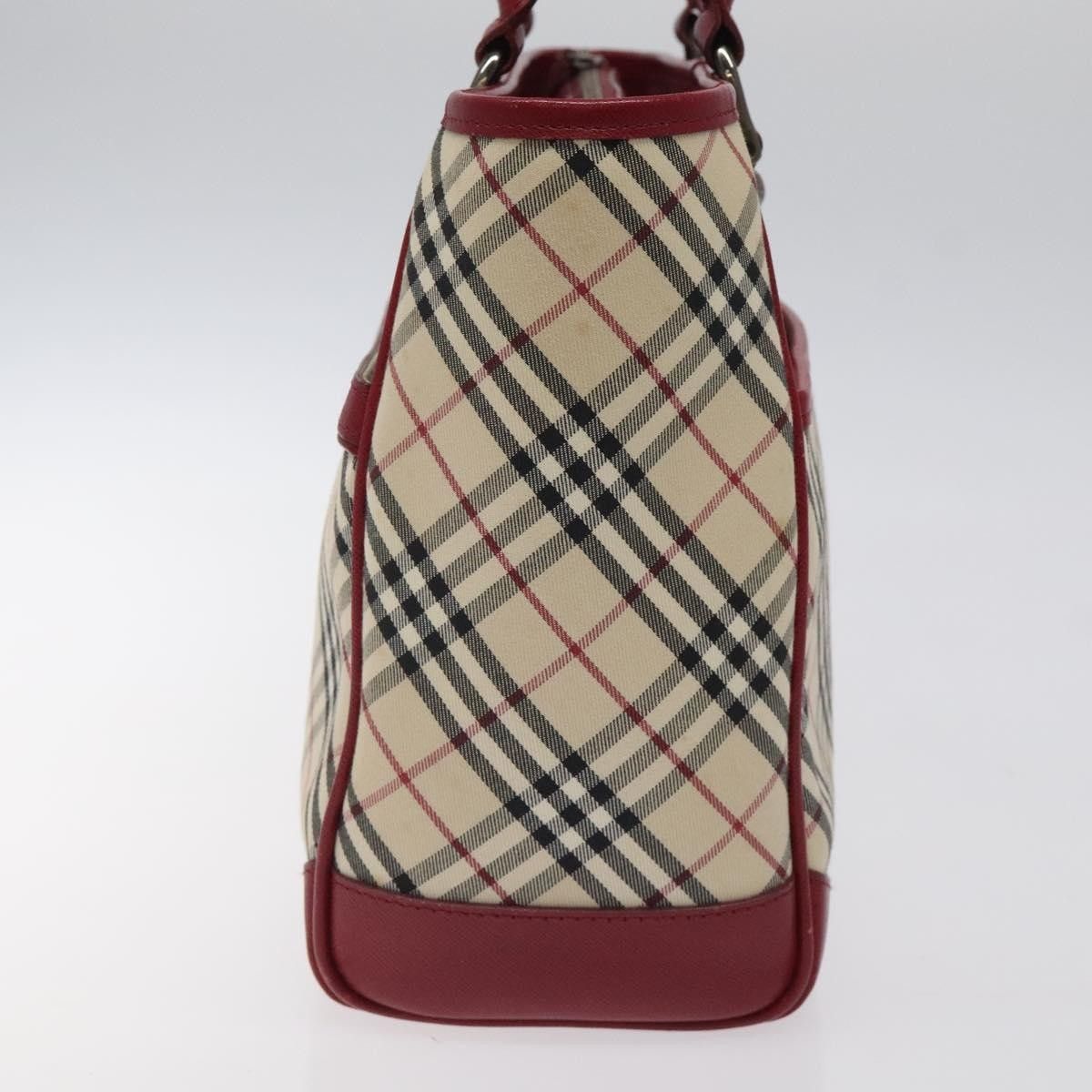 Burberry Burberry Nova Check Tote Leather Size ONE SIZE - 4 Thumbnail