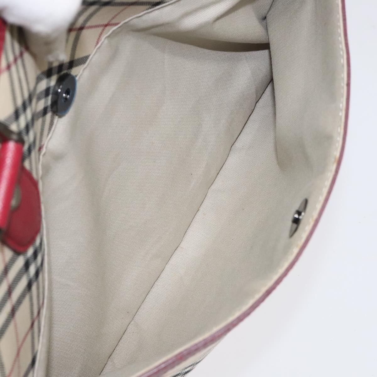 Burberry Burberry Nova Check Tote Leather Size ONE SIZE - 16 Thumbnail