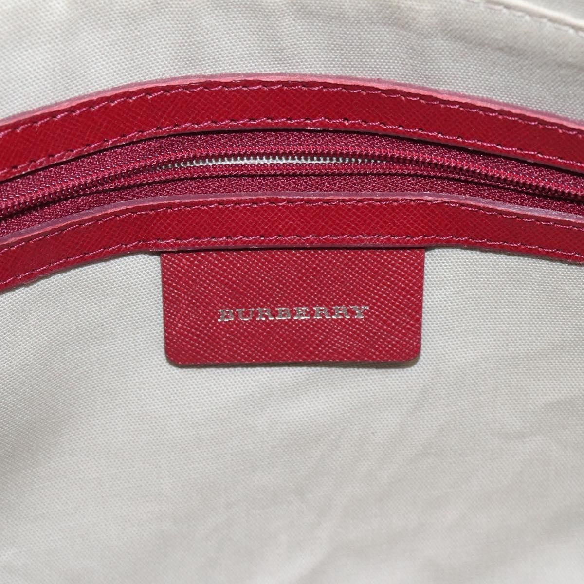 Burberry Burberry Nova Check Tote Leather Size ONE SIZE - 6 Thumbnail