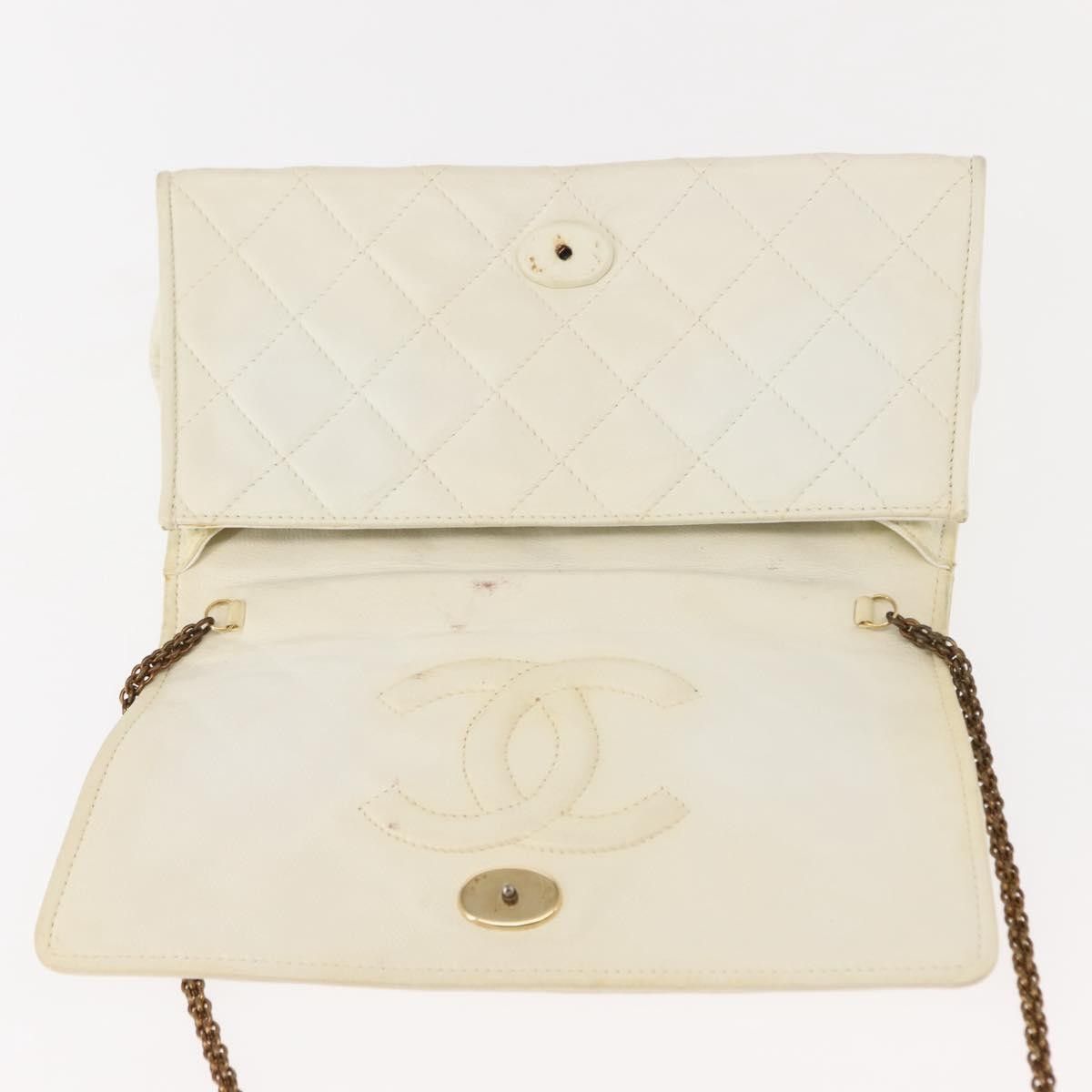 Chanel Chanel Full Flap Wallet on Chain Quilted Lambskin Size ONE SIZE - 17 Thumbnail