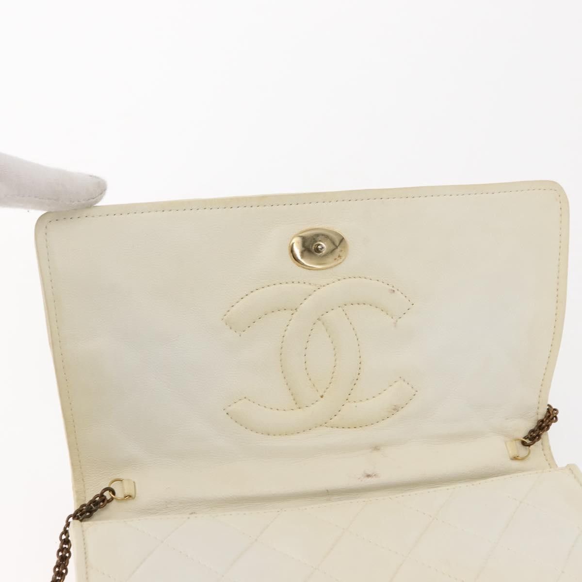 Chanel Chanel Full Flap Wallet on Chain Quilted Lambskin Size ONE SIZE - 18 Thumbnail