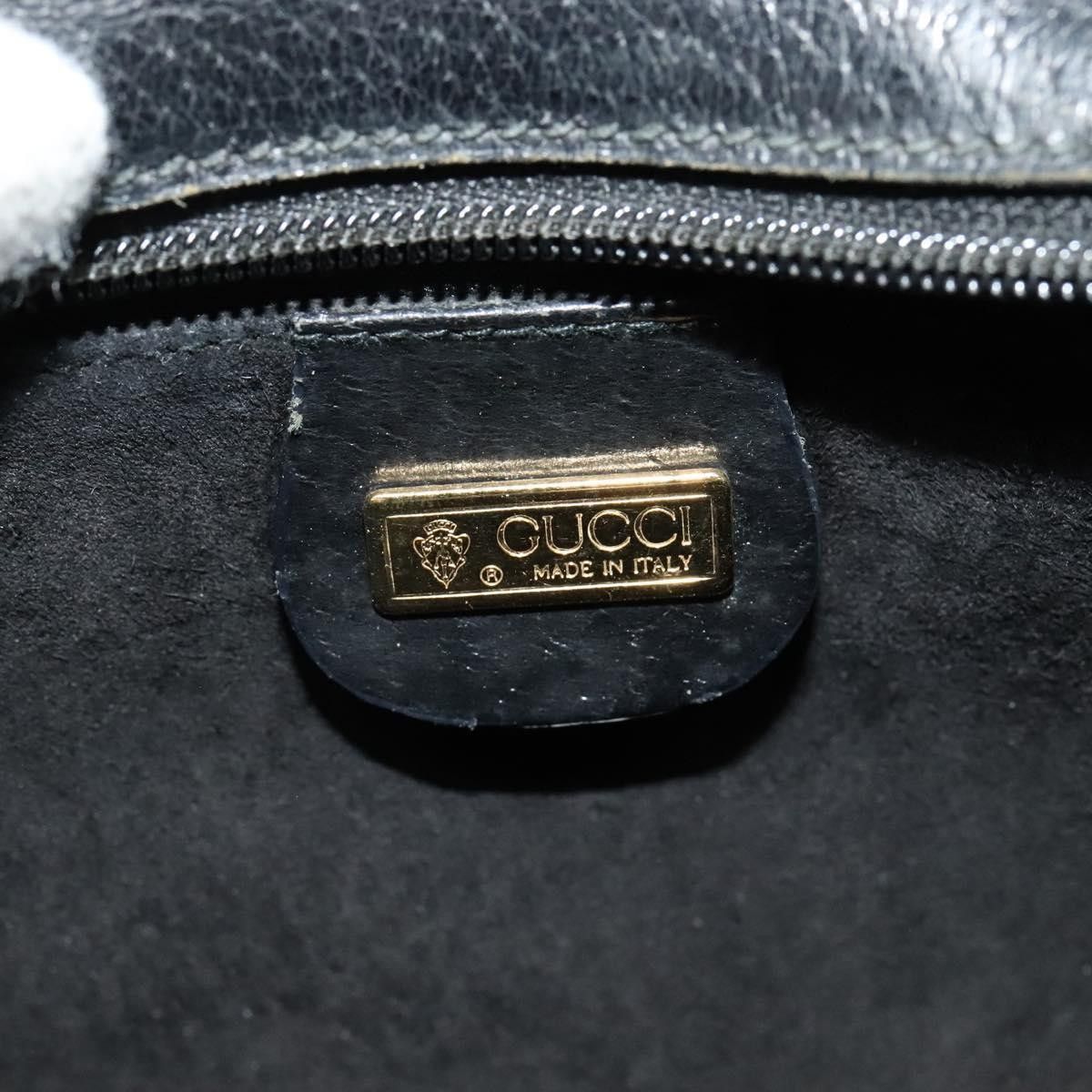 Gucci Gucci Vintage double G logo shoulder bag Leather Size ONE SIZE - 6 Thumbnail