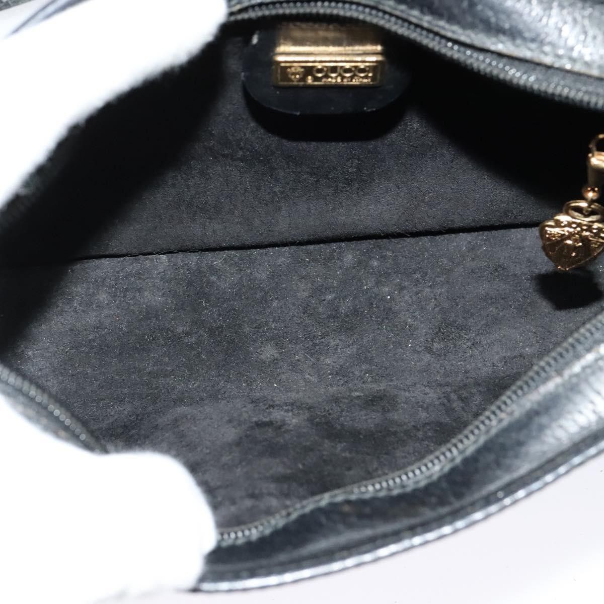 Gucci Gucci Vintage double G logo shoulder bag Leather Size ONE SIZE - 5 Thumbnail