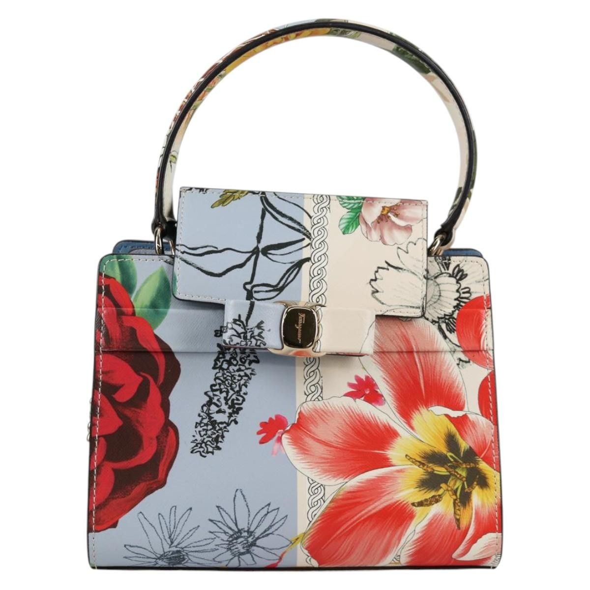 Salvatore Ferragamo Salvatore Ferragamo Vala Handbag Leather Size ONE SIZE - 19 Thumbnail