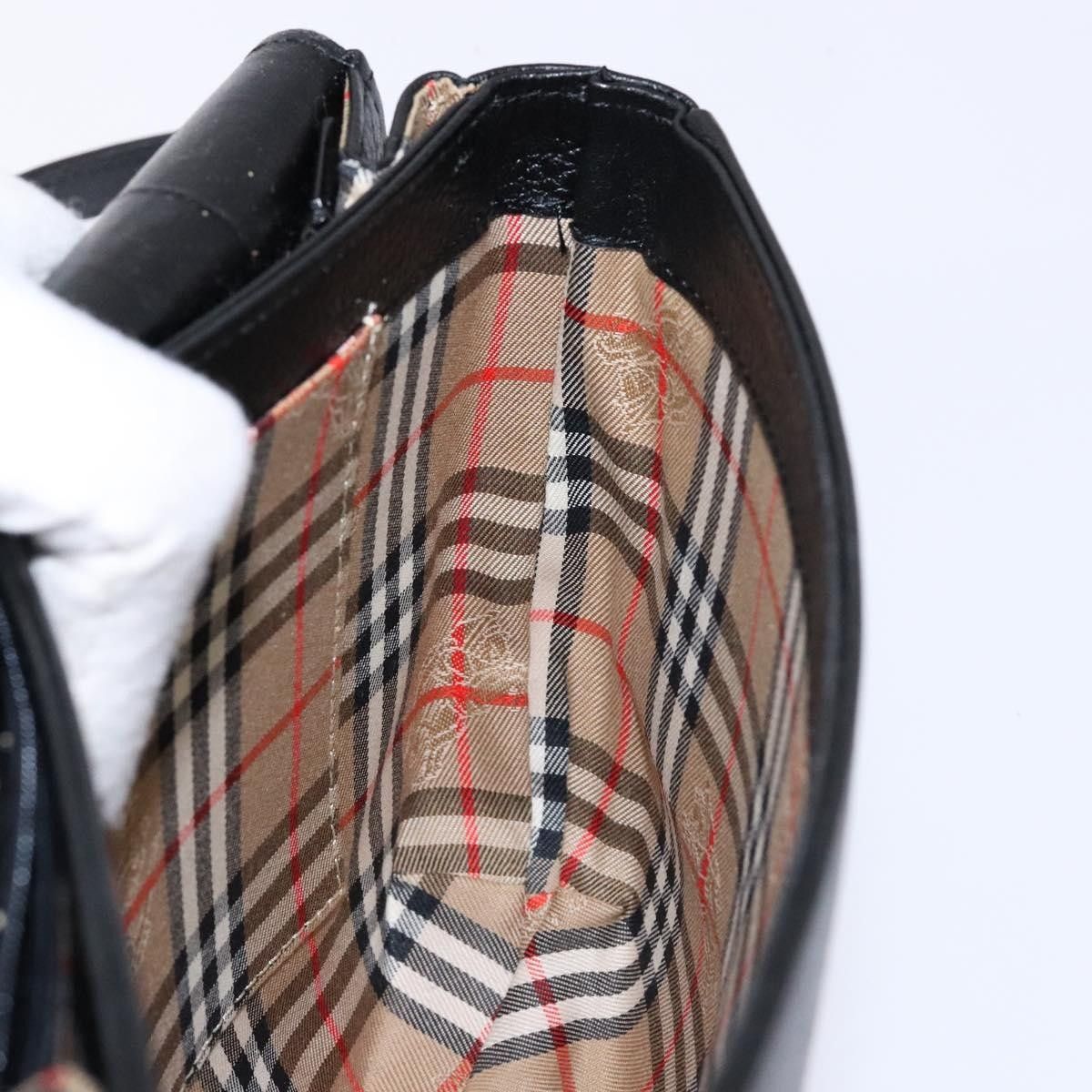 Burberry Burberry Flap Shoulder Bag Leather Size ONE SIZE - 18 Thumbnail