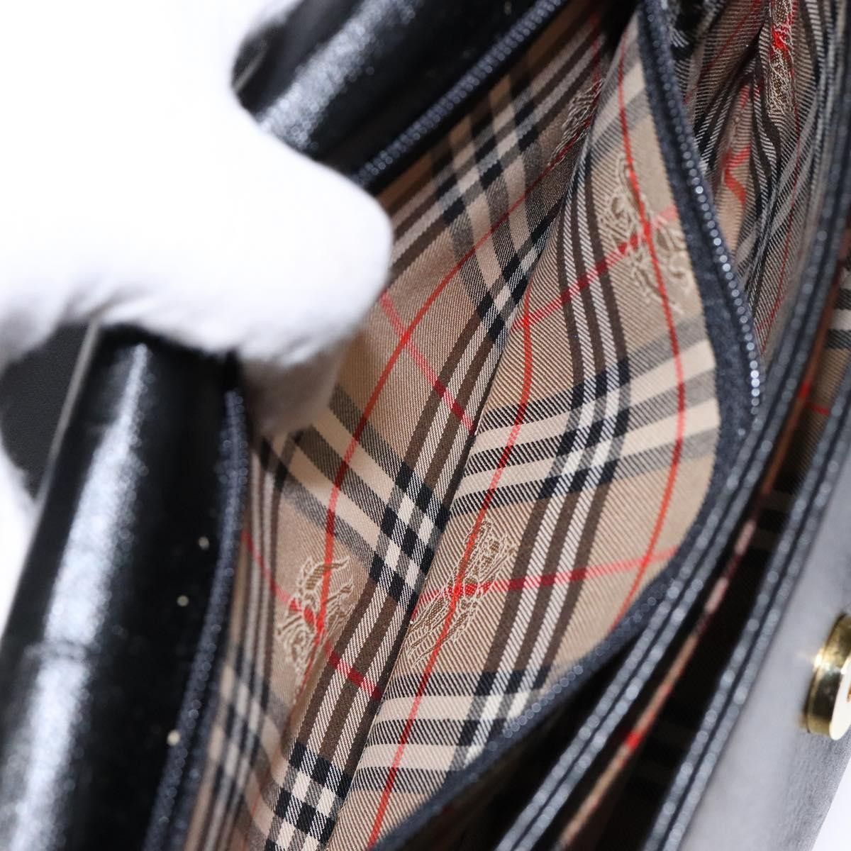 Burberry Burberry Flap Shoulder Bag Leather Size ONE SIZE - 21 Thumbnail