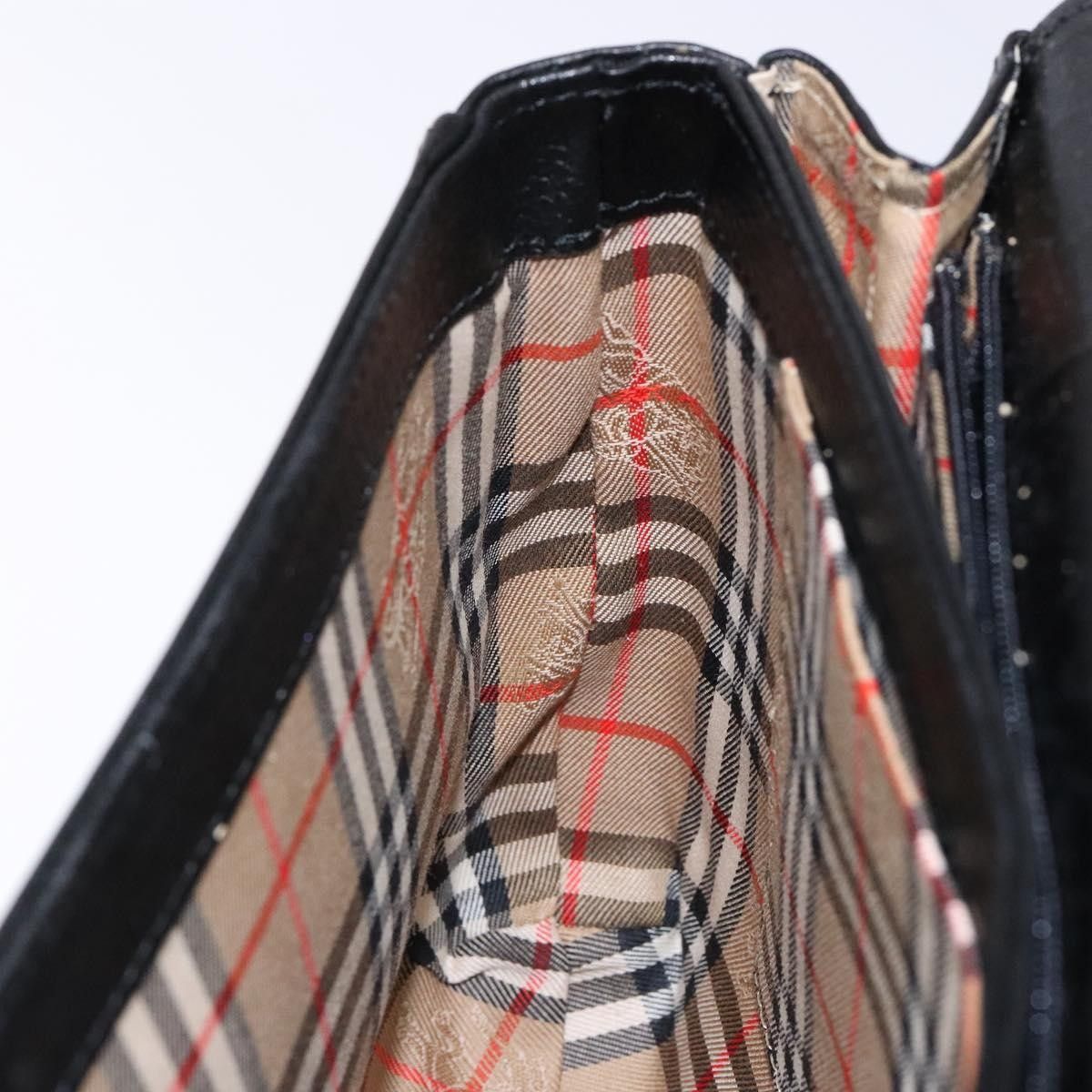 Burberry Burberry Flap Shoulder Bag Leather Size ONE SIZE - 19 Thumbnail