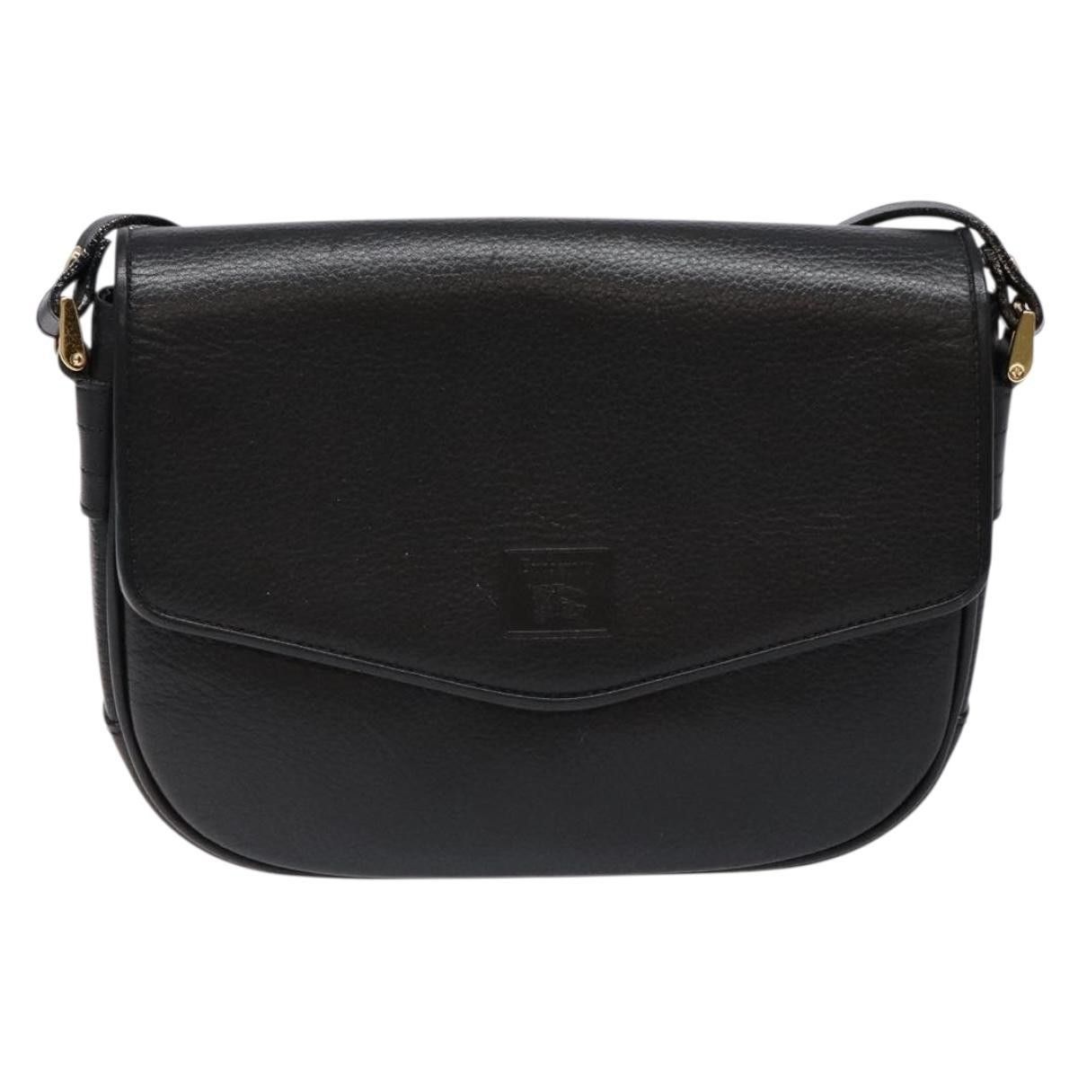 Burberry Burberry Flap Shoulder Bag Leather Size ONE SIZE - 15 Thumbnail