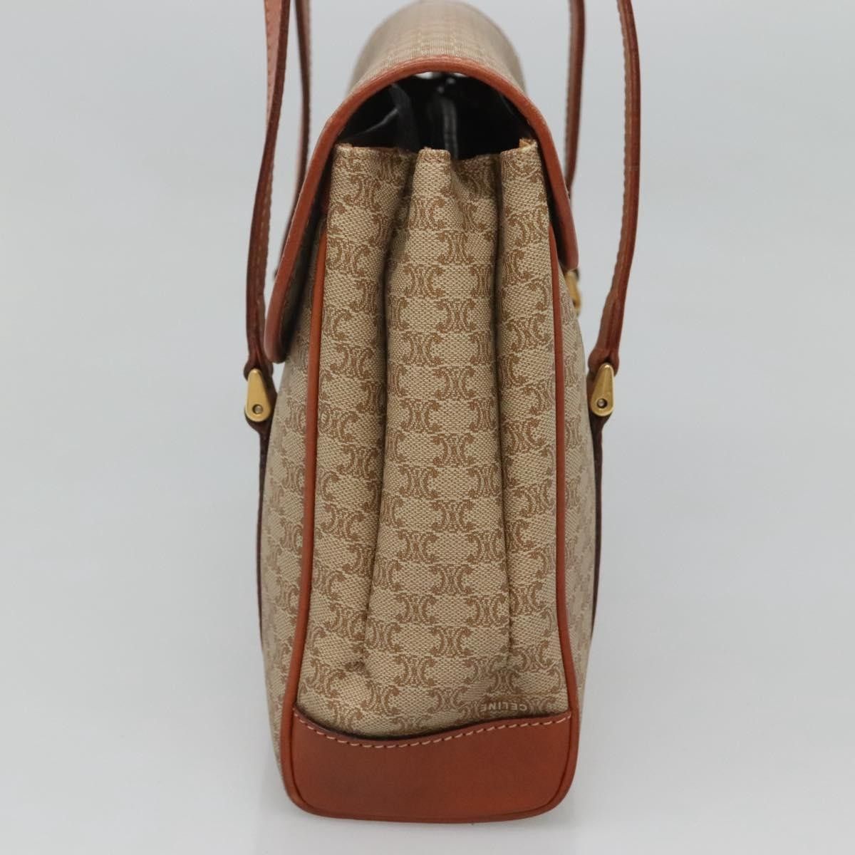 Celine Celine Vintage Macadam Handbag Canvas Size ONE SIZE - 4 Thumbnail