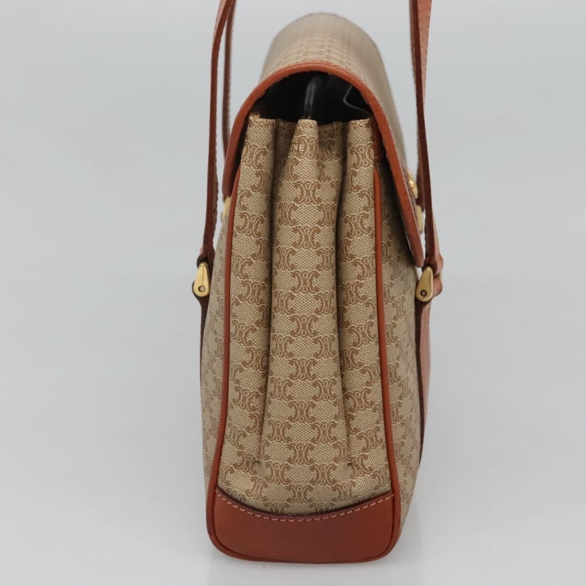 Celine Celine Vintage Macadam Handbag Canvas Size ONE SIZE - 3 Thumbnail