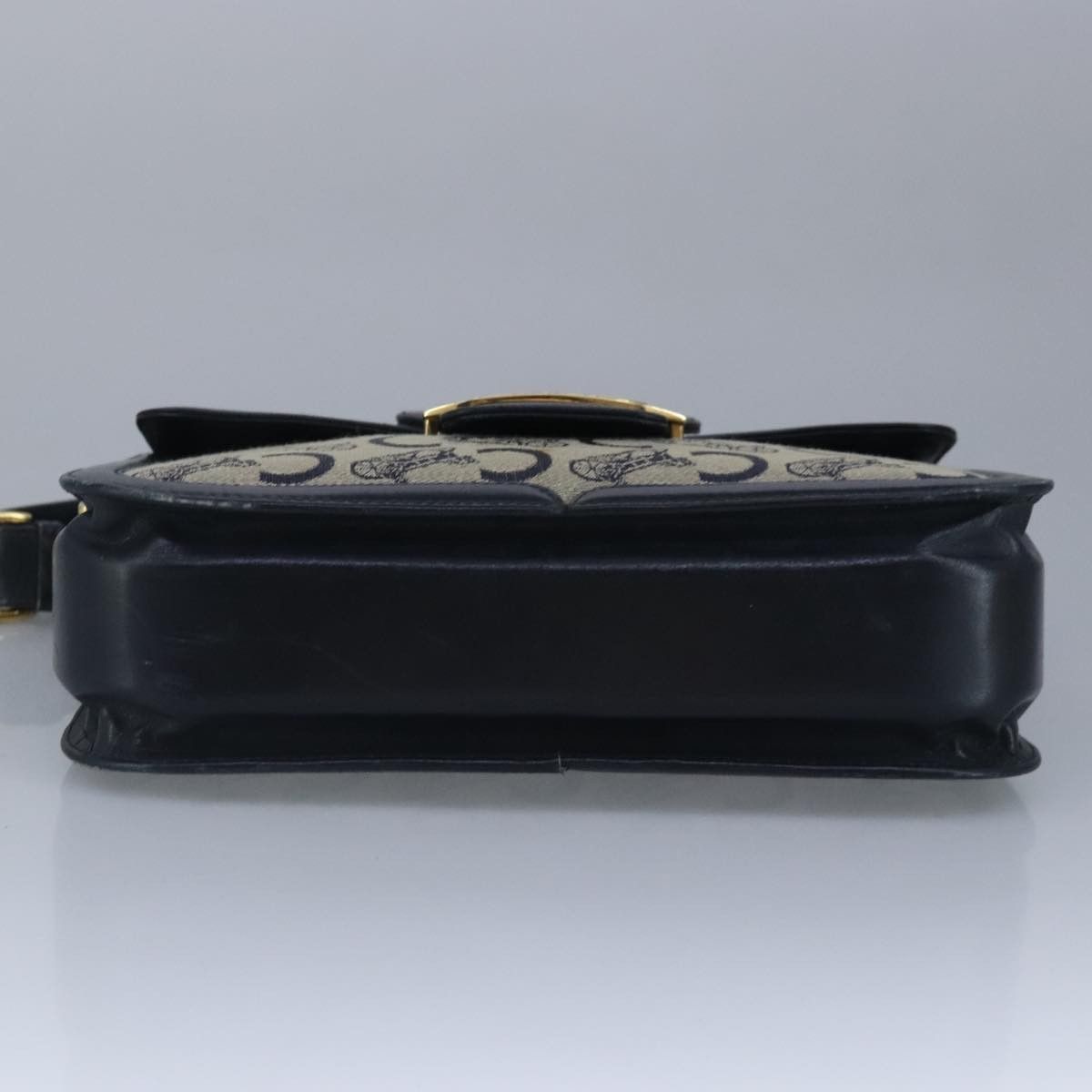 Celine Celine Horse Carriage Shoulder bag Macadam Canvas and leather Size ONE SIZE - 14 Thumbnail
