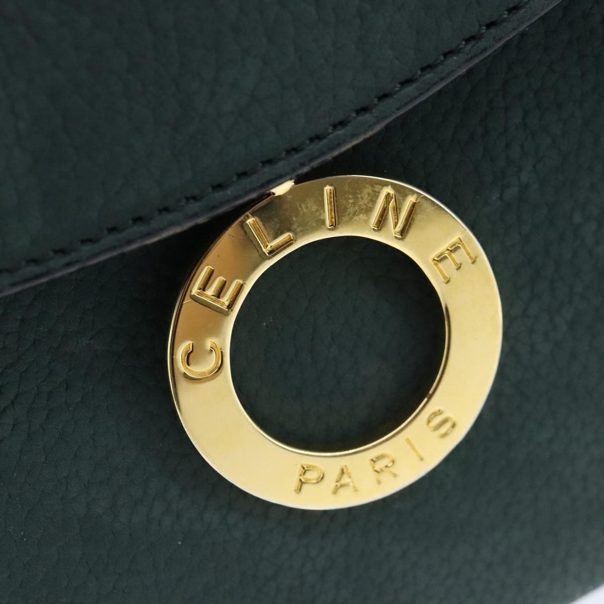 Celine Celine Circle Logo Handbag Leather Size ONE SIZE - 12 Thumbnail