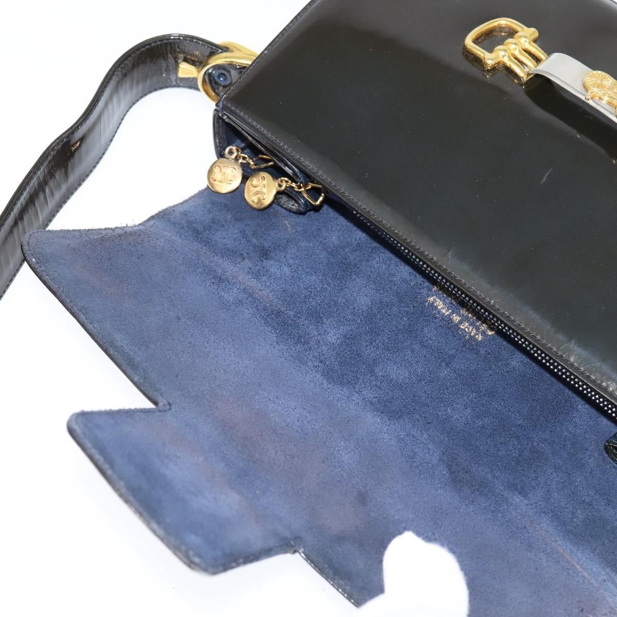 Celine Celine Vintage Carriage Flap Clutch Leather Size ONE SIZE - 16 Thumbnail