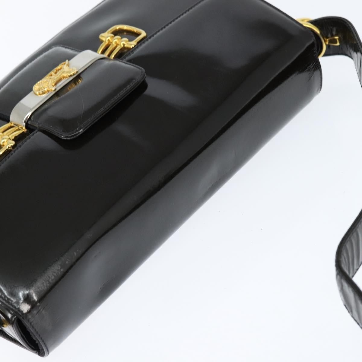 Celine Celine Vintage Carriage Flap Clutch Leather Size ONE SIZE - 15 Thumbnail