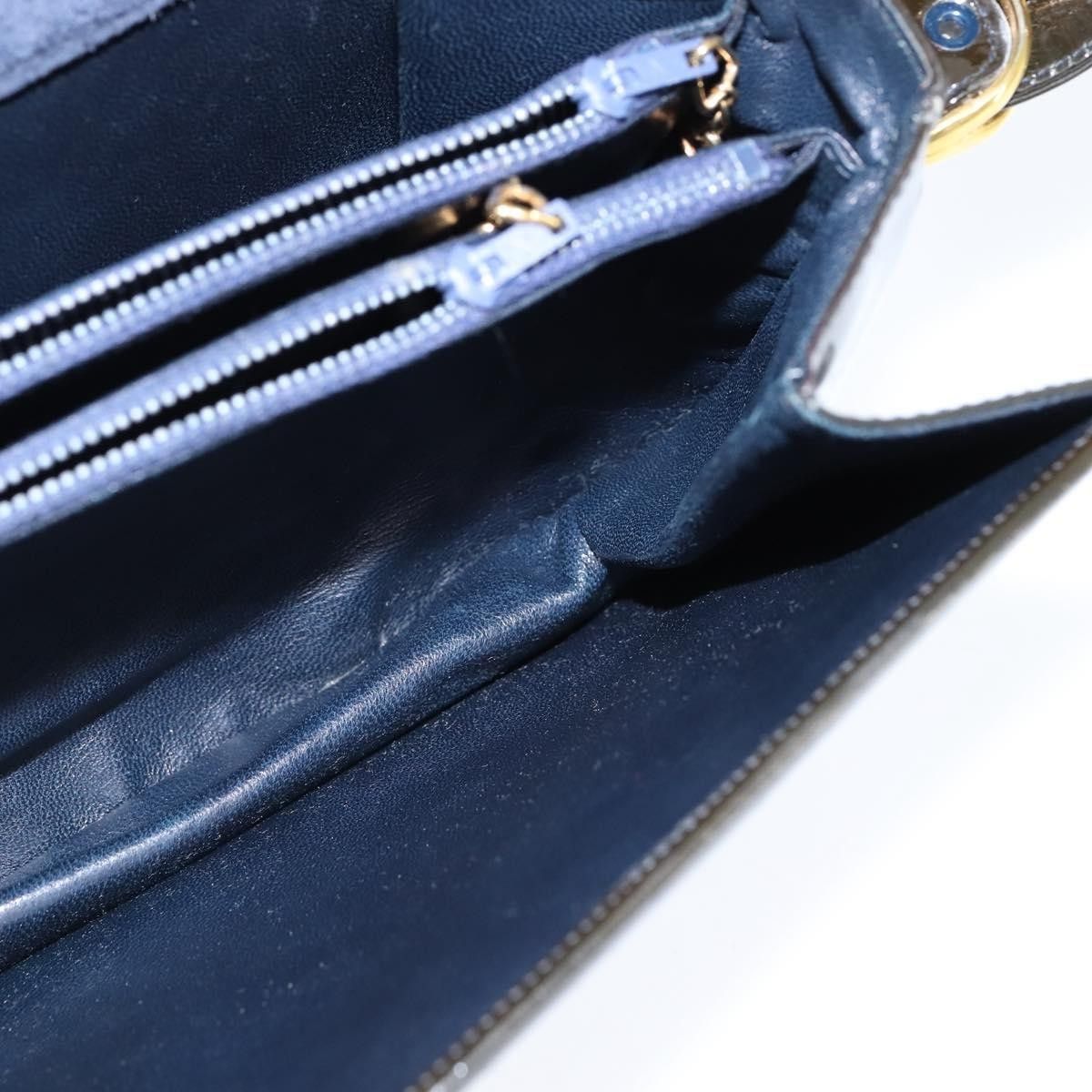 Celine Celine Vintage Carriage Flap Clutch Leather Size ONE SIZE - 17 Thumbnail