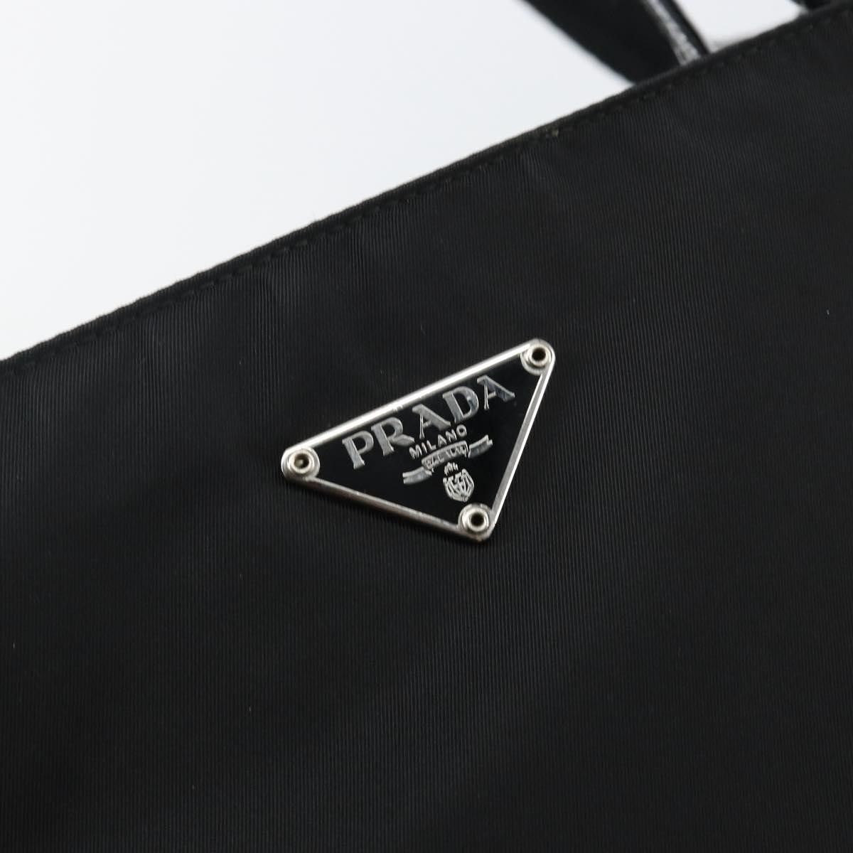 Prada Prada Vintage Zip Handbag Tessuto Size ONE SIZE - 16 Thumbnail