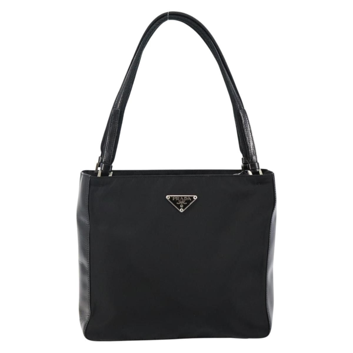 Prada Prada Vintage Zip Handbag Tessuto Size ONE SIZE - 2 Thumbnail