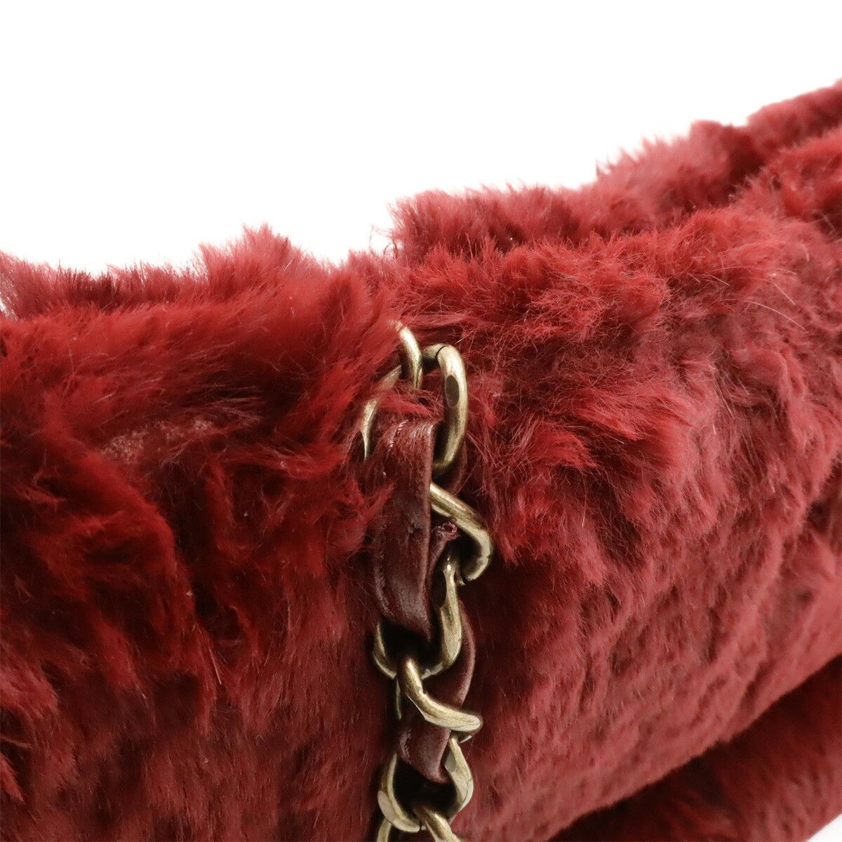 Chanel Chanel Chanel Rabbit Fur Shoulder Bag Natural Material Shoulder Bag DUTY FREE for USA Size ONE SIZE - 7 Thumbnail