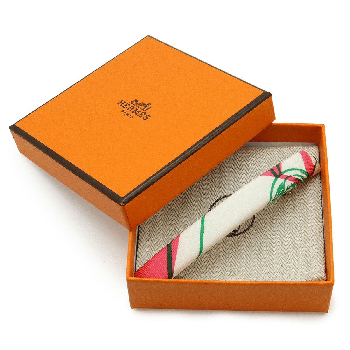 Hermes Hermes Hermes Eclipse GM Silk Hair Accessory Natural Material Other DUTY FREE for USA Size ONE SIZE - 6 Thumbnail
