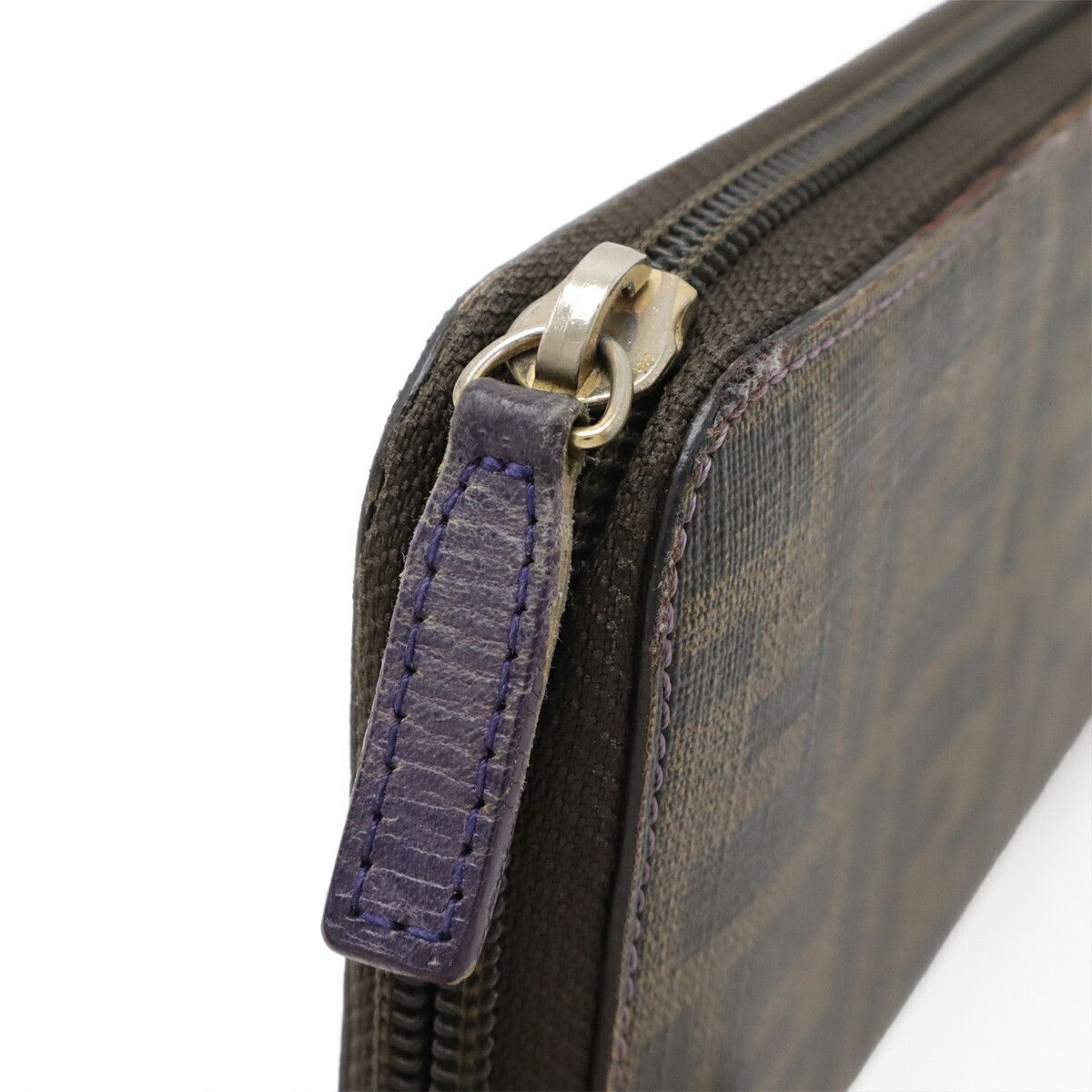 Fendi Fendi Fendi Zucca PVC Canvas Long Wallet Canvas Long Wallet 8M0024 DUTY FREE for USA Size ONE SIZE - 4 Thumbnail