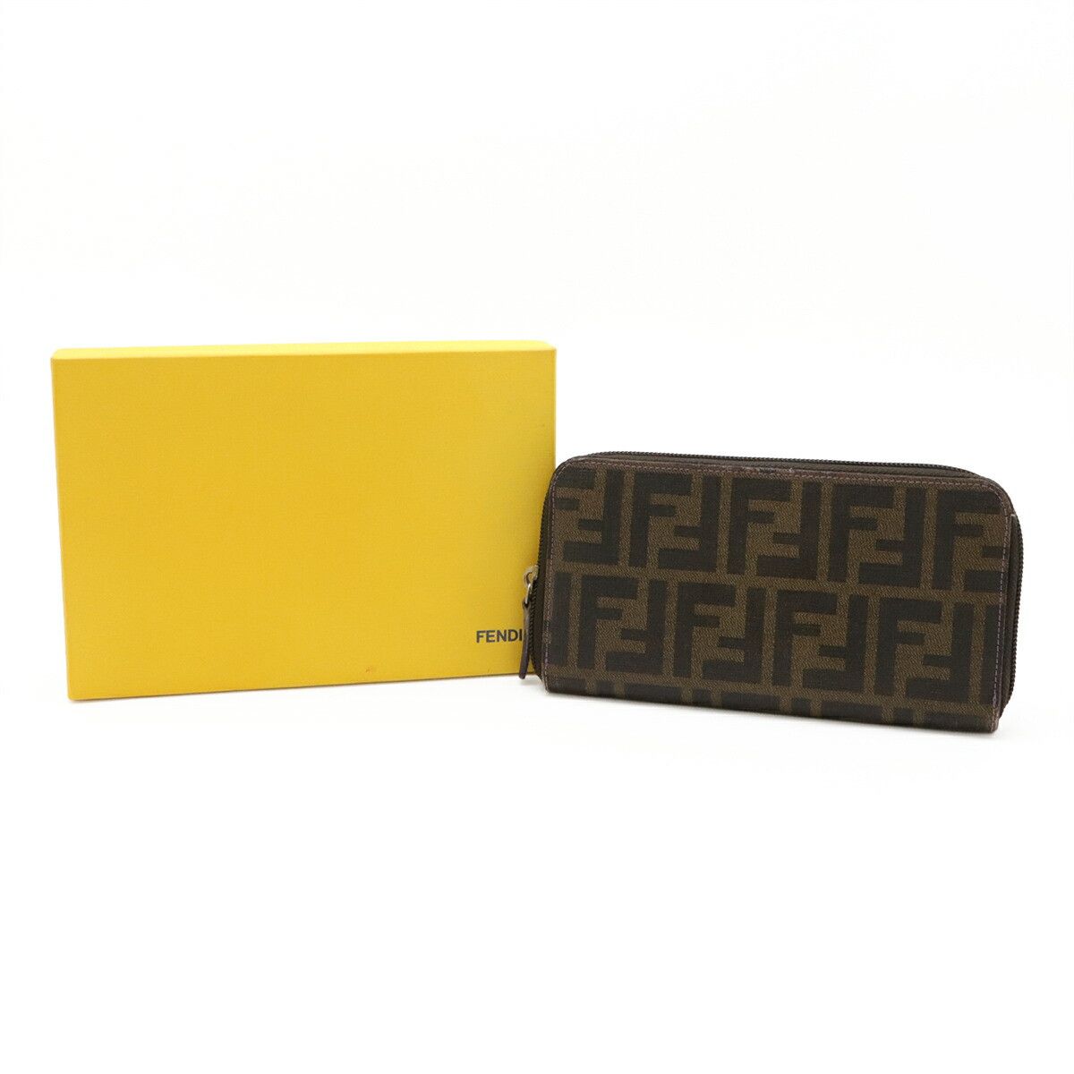 Fendi Fendi Fendi Zucca PVC Canvas Long Wallet Canvas Long Wallet 8M0024 DUTY FREE for USA Size ONE SIZE - 9 Thumbnail