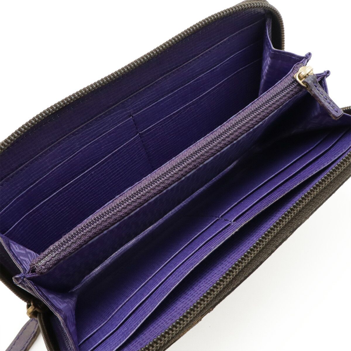 Fendi Fendi Fendi Zucca PVC Canvas Long Wallet Canvas Long Wallet 8M0024 DUTY FREE for USA Size ONE SIZE - 5 Thumbnail