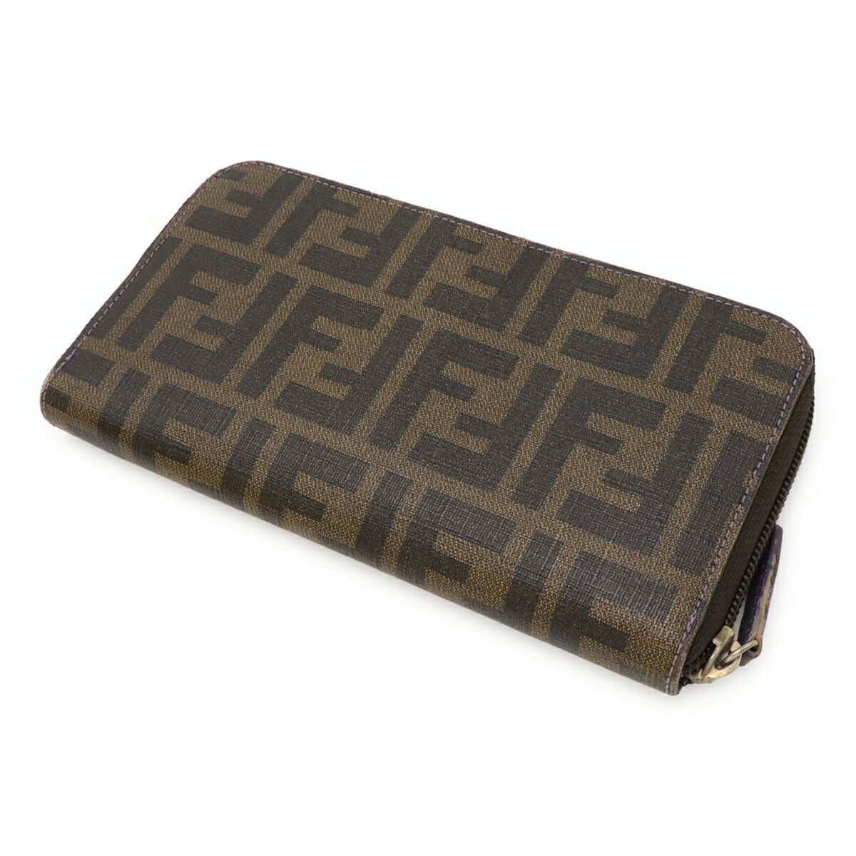 Fendi Fendi Fendi Zucca PVC Canvas Long Wallet Canvas Long Wallet 8M0024 DUTY FREE for USA Size ONE SIZE - 2 Thumbnail