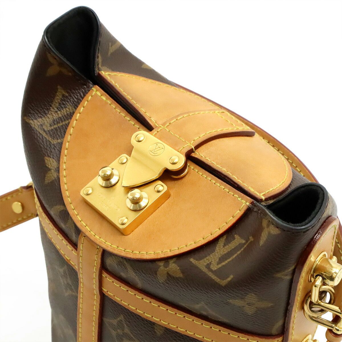 Louis Vuitton Louis Vuitton Louis Vuitton Monogram 2way Handbag Canvas Shoulder Bag M43587 DUTY FREE for USA Size ONE SIZE - 5 Thumbnail