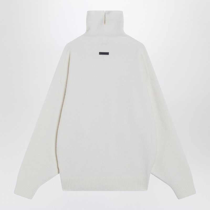 Fear of God Fear Of God White Turtleneck Sweater In Wool Size US M / EU 48-50 / 2 - 2 Thumbnail