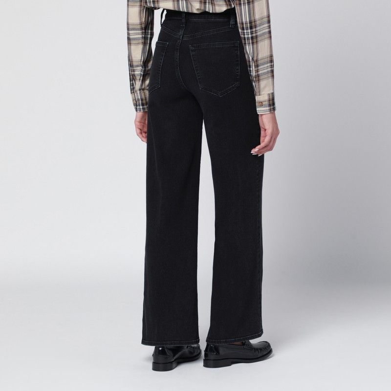 Frame Frame Black Le Slim Palazzo Trousers Size 29" - 2 Thumbnail