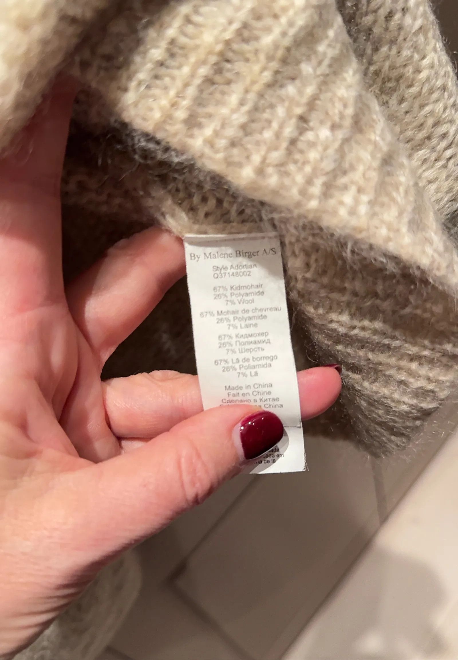 By Malene Birger By Malene Birger S6-Y71514 Cardigan Size L / US 10 / IT 46 - 3 Thumbnail
