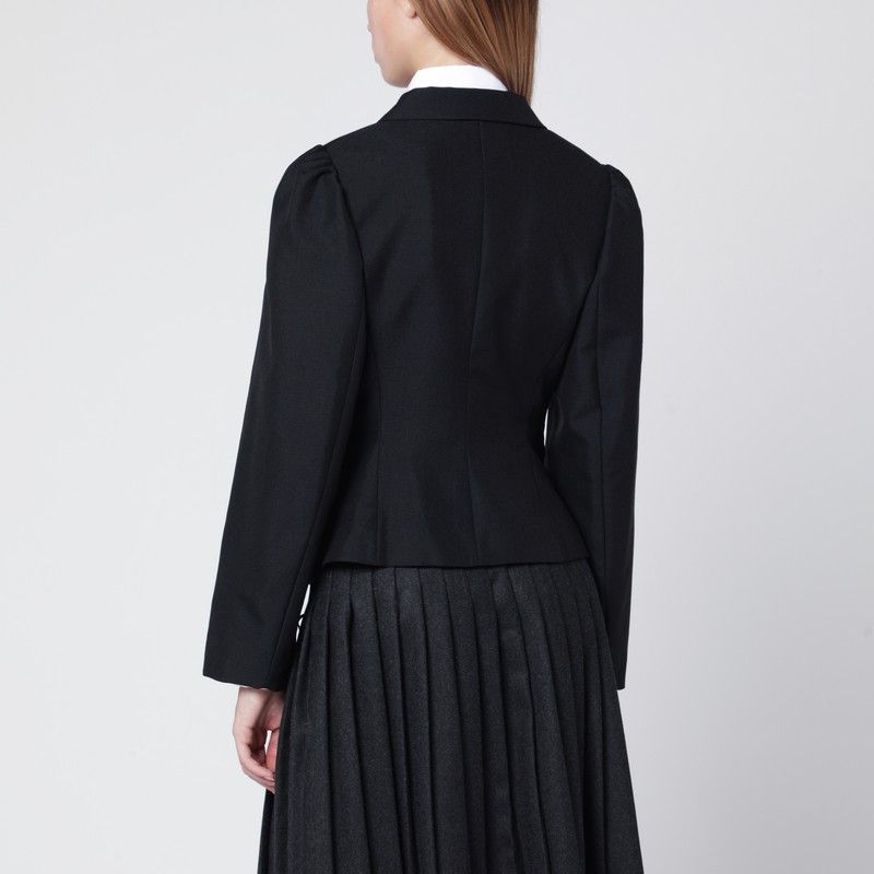 Namacheko Namacheko Black Wool-Blend Jacket Size S / US 4 / IT 40 - 2 Thumbnail