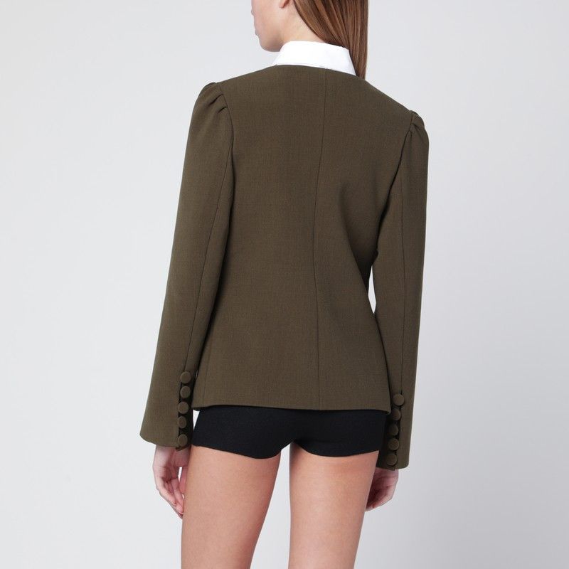 Namacheko Namacheko Moss Green Wool-Blend Jacket Size S / US 4 / IT 40 - 2 Thumbnail