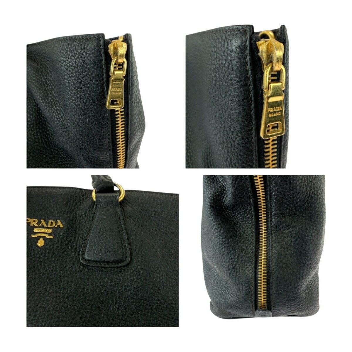 Prada Prada Prada Vitello Daino Leather Handbag Leather Tote Bag BN2419 DUTY FREE for USA Size ONE SIZE - 6 Thumbnail