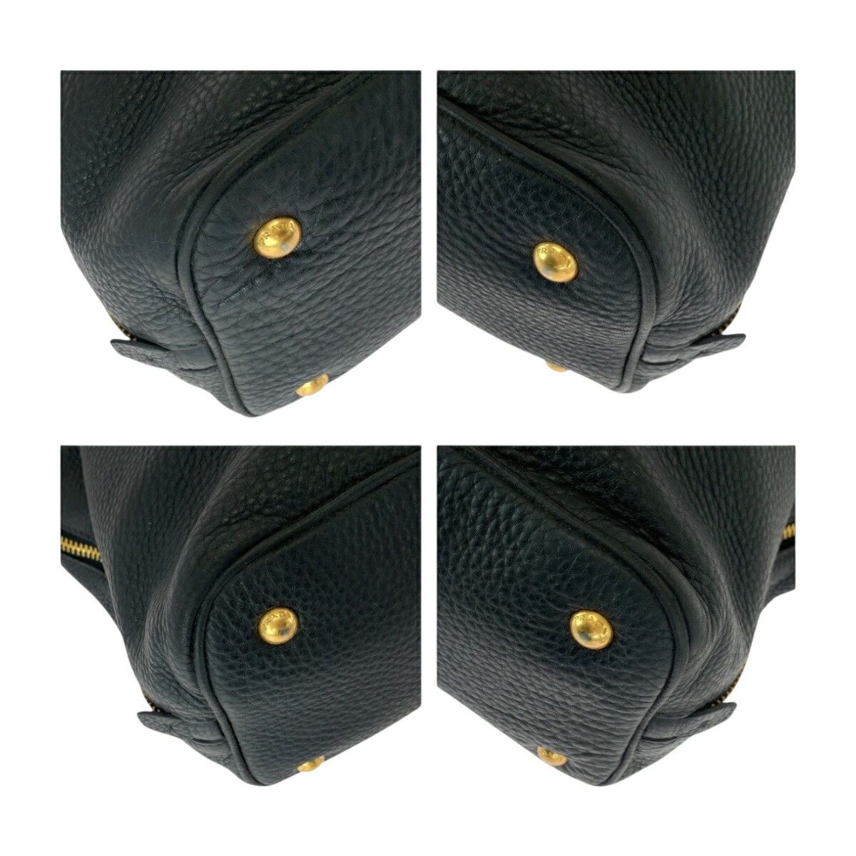 Prada Prada Prada Vitello Daino Leather Handbag Leather Tote Bag BN2419 DUTY FREE for USA Size ONE SIZE - 3 Thumbnail