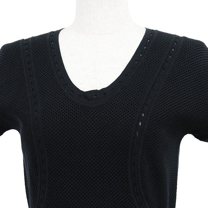 Chanel Chanel Chanel P51276 Cotton Knit Dress Cotton Dresses P51276 DUTY FREE for USA Size ONE SIZE - 2 Thumbnail