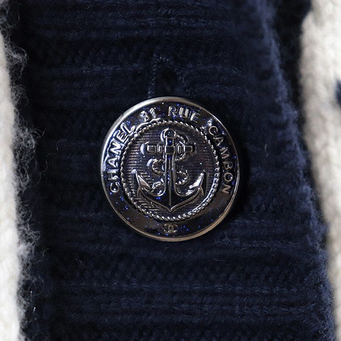 Chanel Chanel P59195 Wool Cashmere Knit Cardigan Others Tops P59195 DUTY FREE for USA